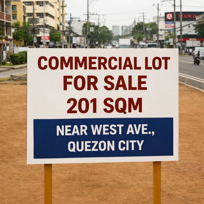 201SQMCommercialLotforSaleNearWestAve.,QuezonCity -1
